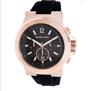 Michael Kors Rose Gold-Tone Watch